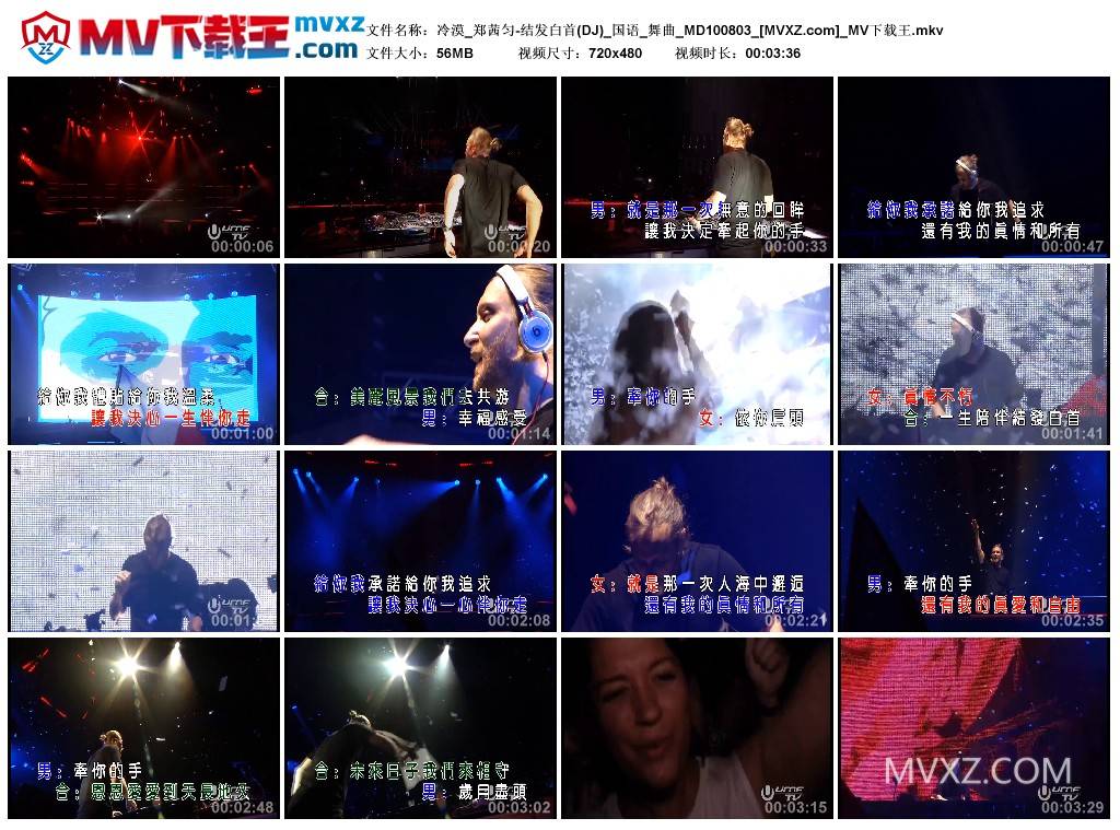 冷漠_郑茜匀-结发白首(DJ)_国语_舞曲_MD100803